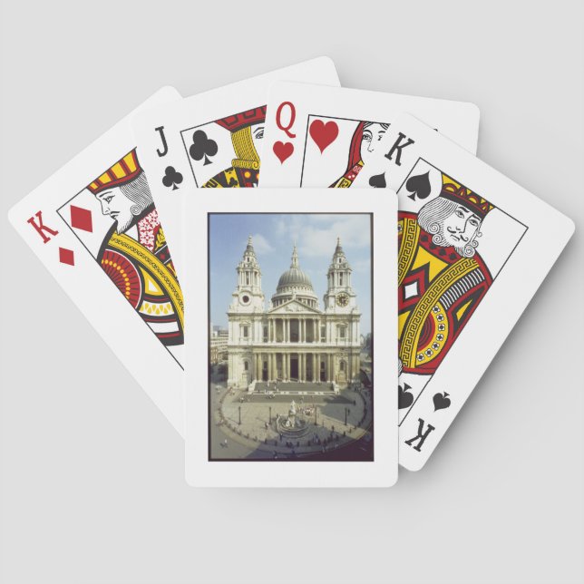 Jeu De Cartes Cathédrale Ouest de Saint-Paul, designée par Si (dos)