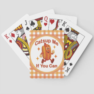 Jeu De Cartes Catsume-moi si tu peux drôle Hot Dog - Ketchup Pun