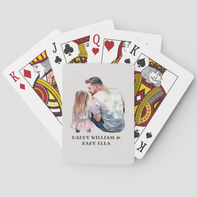 Jeu De Cartes Caution père et fille (5) (dos)