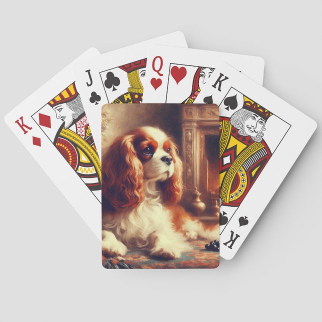 Jeu De Cartes Cavalier King Charles Spaniel (dos)