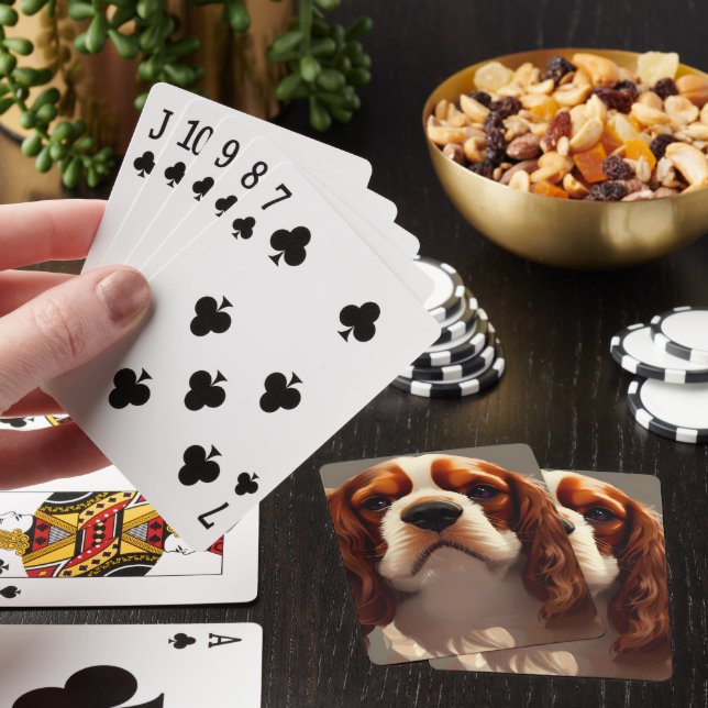 Jeu De Cartes Cavalier King Charles Spaniel AI5 (In Situ)
