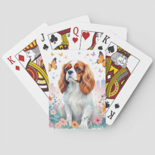 Jeu De Cartes Cavalier King Charles Vintage Animal Nature Ville