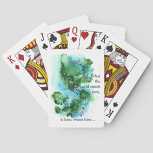 Jeu De Cartes Ce dont le monde a besoin maintenant, c'est d'amou