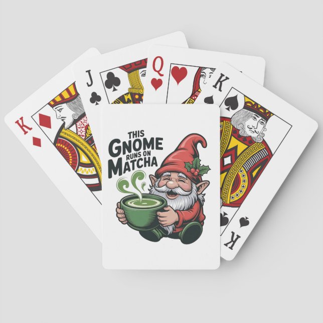 Jeu De Cartes Ce Gnome tourne aux Noël de Matcha (dos)