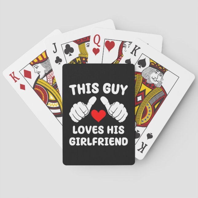 Jeu De Cartes Ce mec adore sa petite amie (dos)