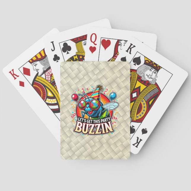 Jeu De Cartes Célébration bourdonnante (dos)
