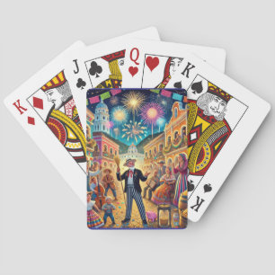 Jeu De Cartes Célébration du réveillon du Nouvel An El Año Viejo