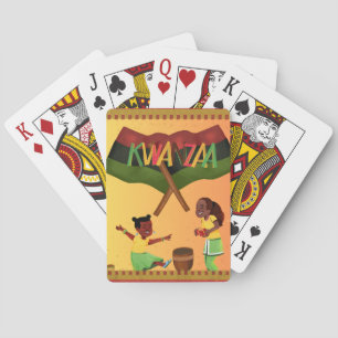 Jeu De Cartes "Célébrons l'unité : un rassemblement joyeux de Kw