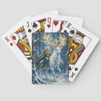 Jeu De Cartes Celtic Goddess & Glowing White Stag