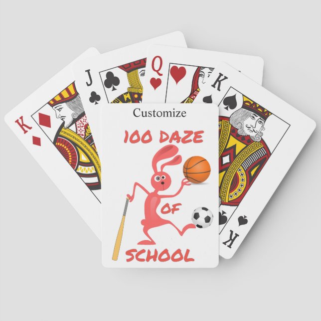 Jeu De Cartes Cent Daze De L'École Thunder_Cove (dos)