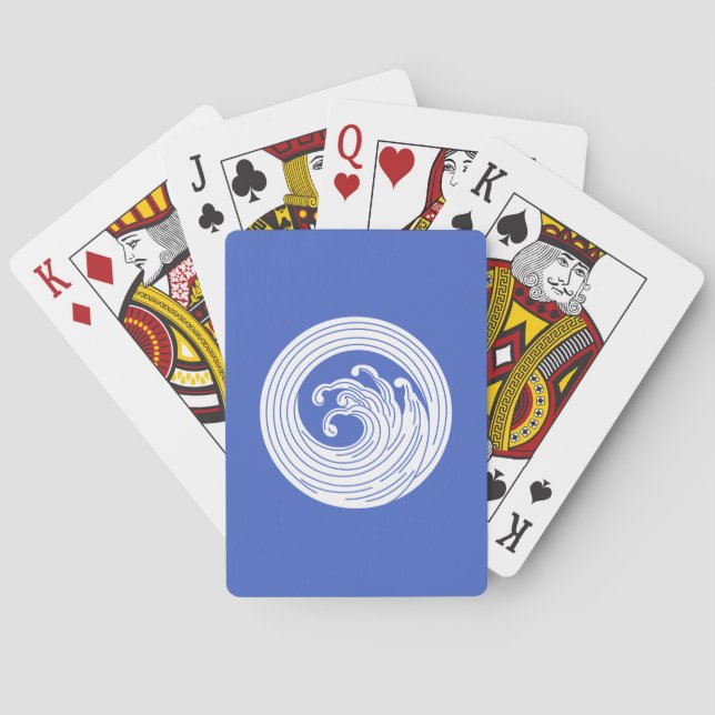 Jeu De Cartes Cercle de Swirl (dos)