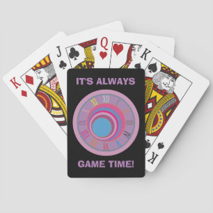Jeu De Cartes Cercles tourbillonnants en forme de poule sur mesu