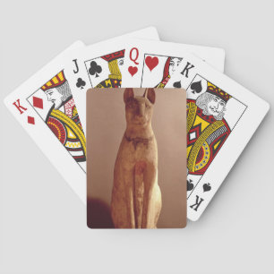 Jeu De Cartes Cercueil d'un chat protégé par la déesse Bastet (p