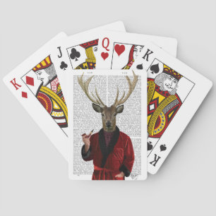 Jeu De Cartes Cerf dans la veste de tabac