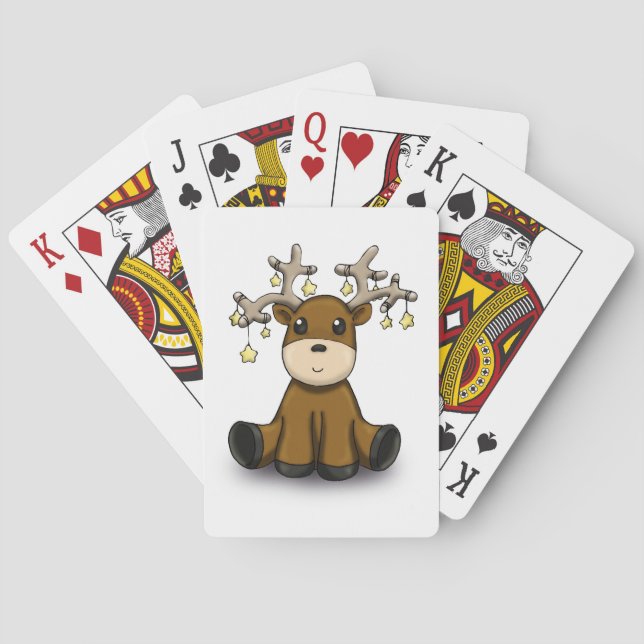 Jeu De Cartes Cerfs communs (dos)