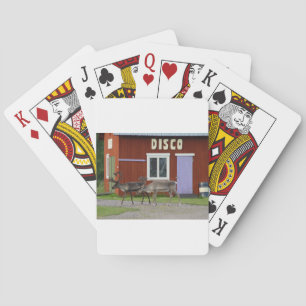 JEU DE CARTES CERFS COMMUNS DE DISCO