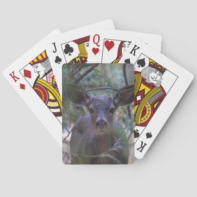 Jeu De Cartes Cerfs communs de mamans (dos)