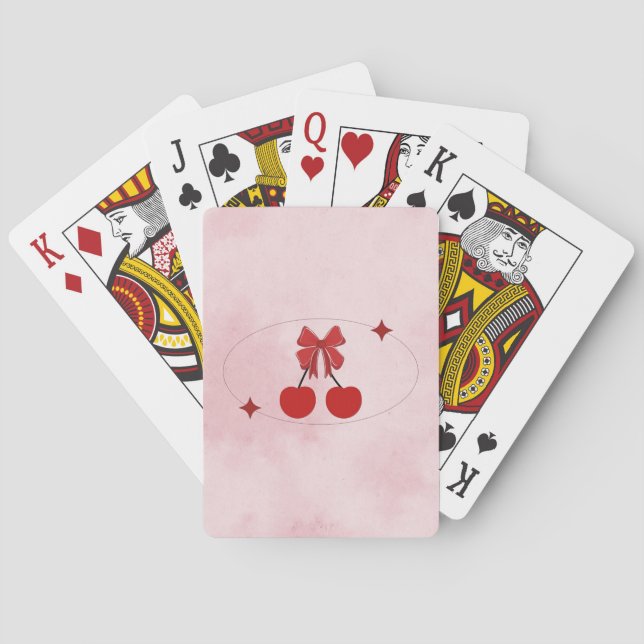 Jeu De Cartes Cerise (dos)