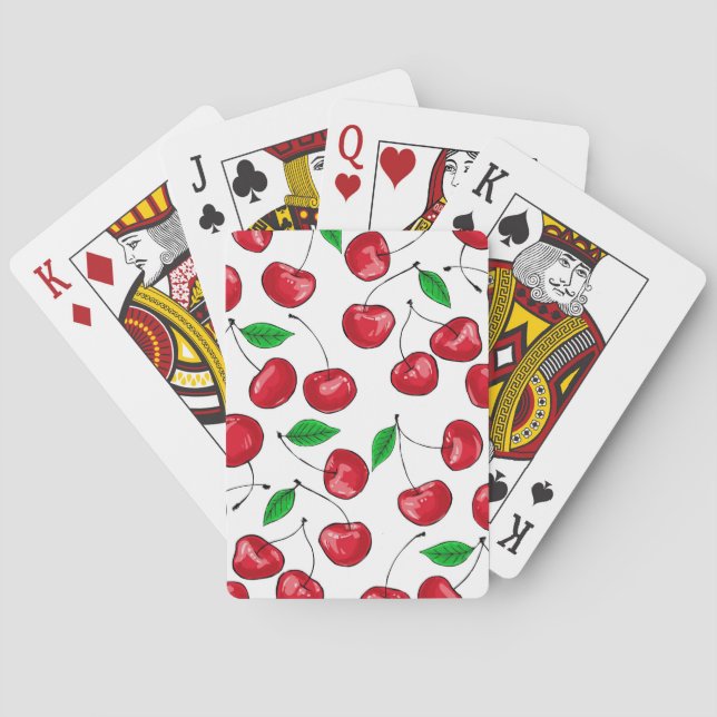 Jeu De Cartes Cerises (dos)