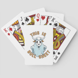 Jeu De Cartes C'est de la merde - drôle de feuille de boo
