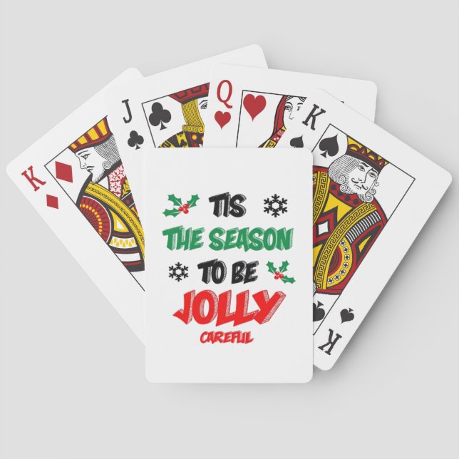 Jeu De Cartes C'Est La Saison D'Être Prudent (dos)