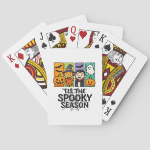 Jeu De Cartes C'Est La Saison Éffrayante Halloween Vampire Citro