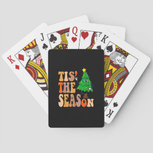 Jeu De Cartes C'est la saison festive sapin de Noël Groovy