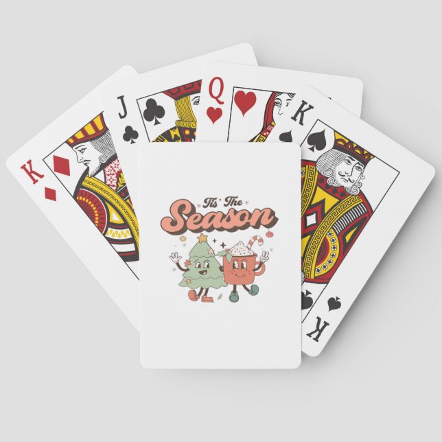 Jeu De Cartes C'est la saison Style créatif Design mignon (dos)