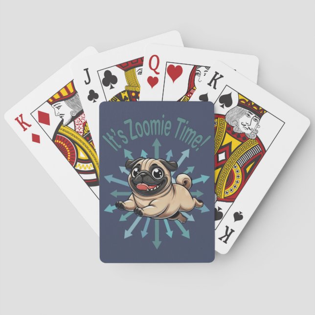 Jeu De Cartes C'est le Carlin de temps Zoomie (dos)
