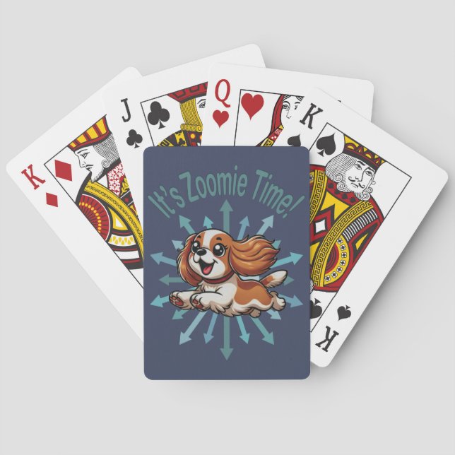 Jeu De Cartes C'est le moment Zoomie Cavalier Spaniel (dos)