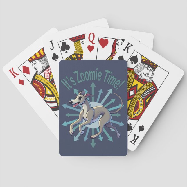 Jeu De Cartes C'est le temps de Zoomie Greyhound (dos)