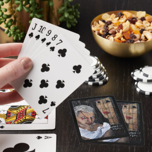 Jeu De Cartes C'est l'heure de mourir ! Peinture d'Alfred Fox