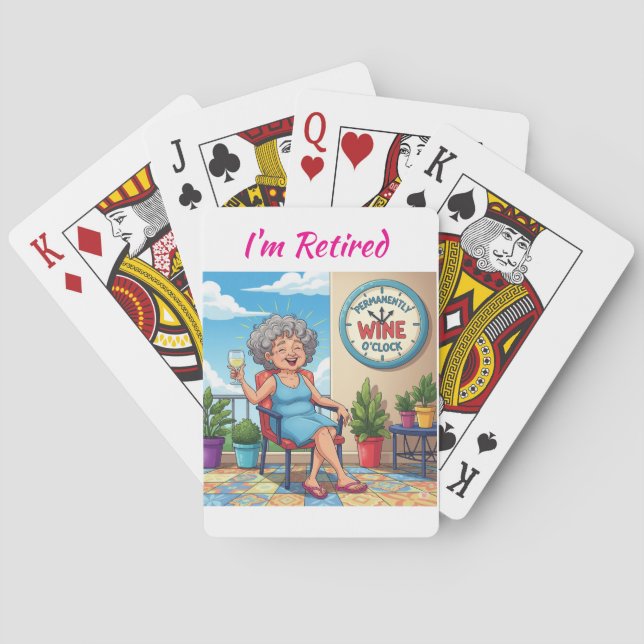 Jeu De Cartes C'est l'heure du vin (dos)