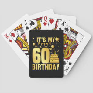 Jeu De Cartes C'est ma fête de 60 ans