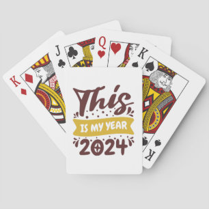 Jeu De Cartes C'est mon année 2024