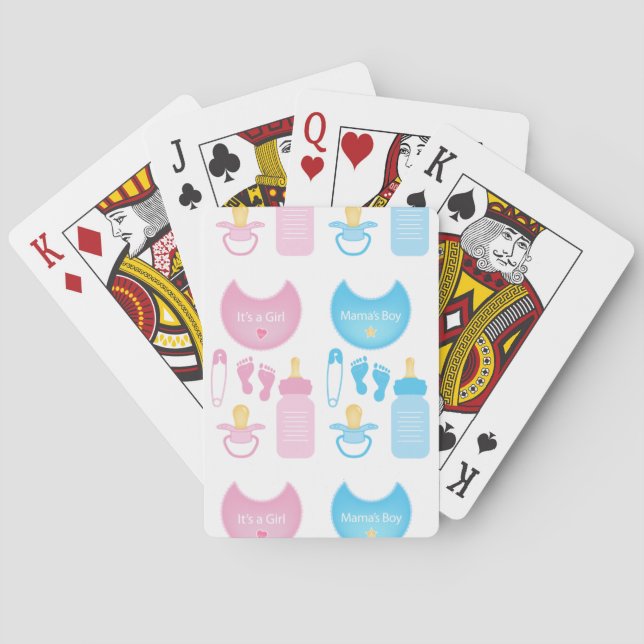 Jeu De Cartes c'est un garçon (dos)