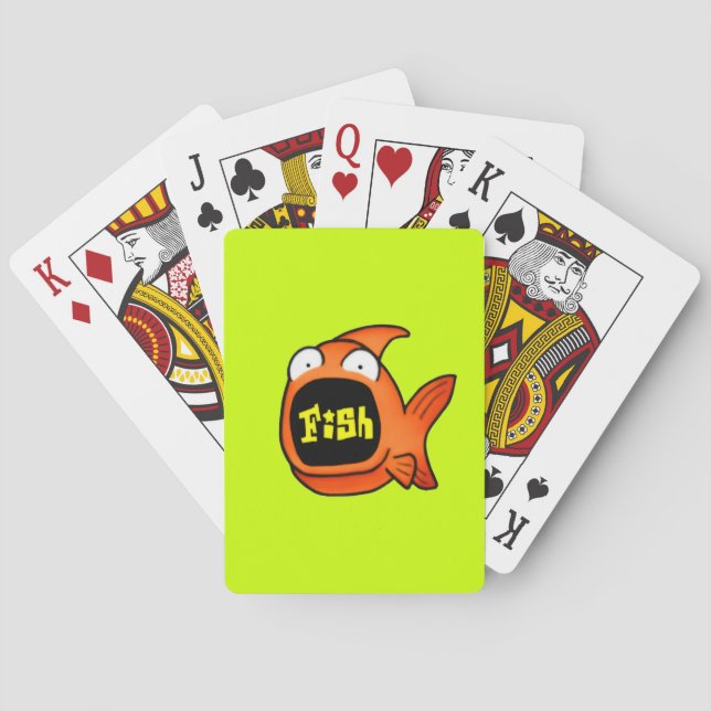 Jeu De Cartes C'est un poisson (dos)