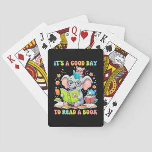 Jeu De Cartes C'est une bonne journée pour lire un livre Lover T