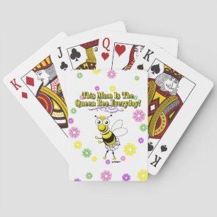 Jeu De Cartes Cette Maman Est La Reine Abeille Tous Les Jours Ab