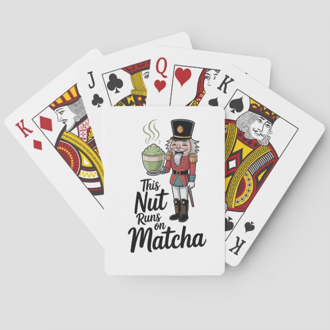 Jeu De Cartes Cette noix tourne sur Matcha Christmas Nutcracker (dos)
