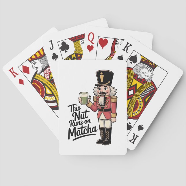 Jeu De Cartes Cette noix tourne sur Matcha Christmas Nutcracker (dos)