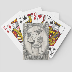 Jeu De Cartes Chaise vintage pont de cartes