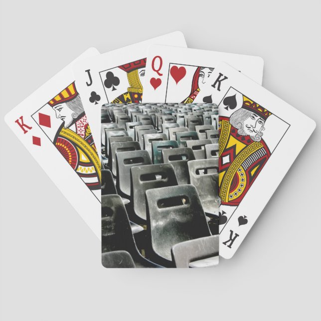 Jeu De Cartes Chaises Gris Cartes De Jeu Classiques (dos)