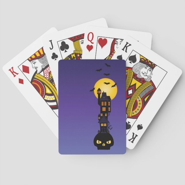 Jeu De Cartes Chambre hantée (dos)