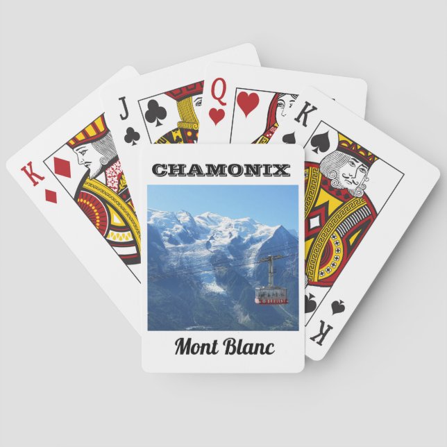 Jeu De Cartes Chamonix Mont Blanc (dos)