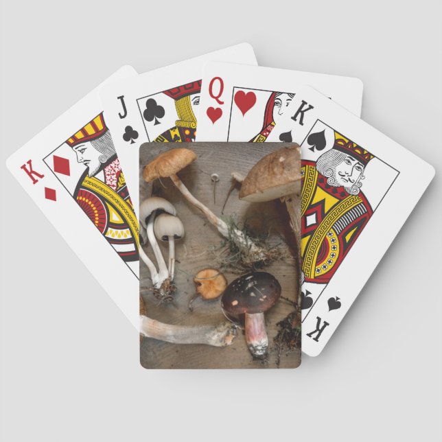 Jeu De Cartes Champignons d'amour des champignons (dos)