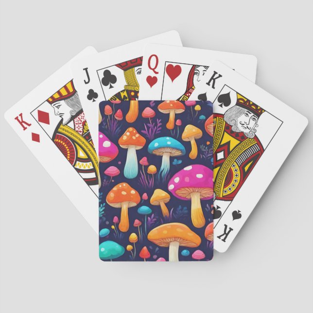 Jeu De Cartes Champignons magiques Jouer aux cartes (dos)