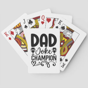 Jeu De Cartes Champion de la farce papa Drôle cadeau de fête d