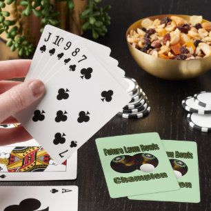 Jeu De Cartes Champion du Futur Bowls de pelouse,