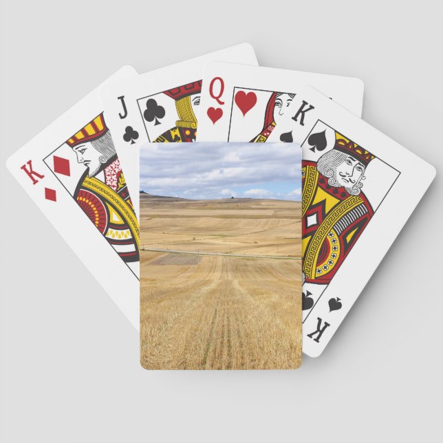 Jeu De Cartes Champs de blé (dos)